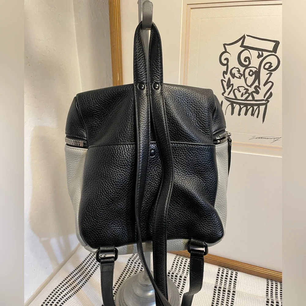 KARA Black and Gray Women's Backpack - Picture 3 of 13